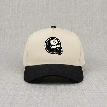 Eight Ball Monster Embroidered Baseball Hat B-00153