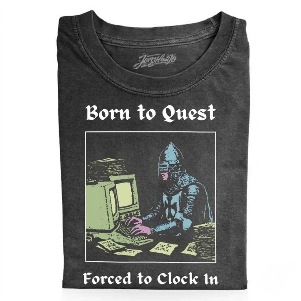 FUNNY OFFICE HUMOR T-SHIRT, RETRO VINTAGE AESTHETIC GRAPHIC  LL - 0118