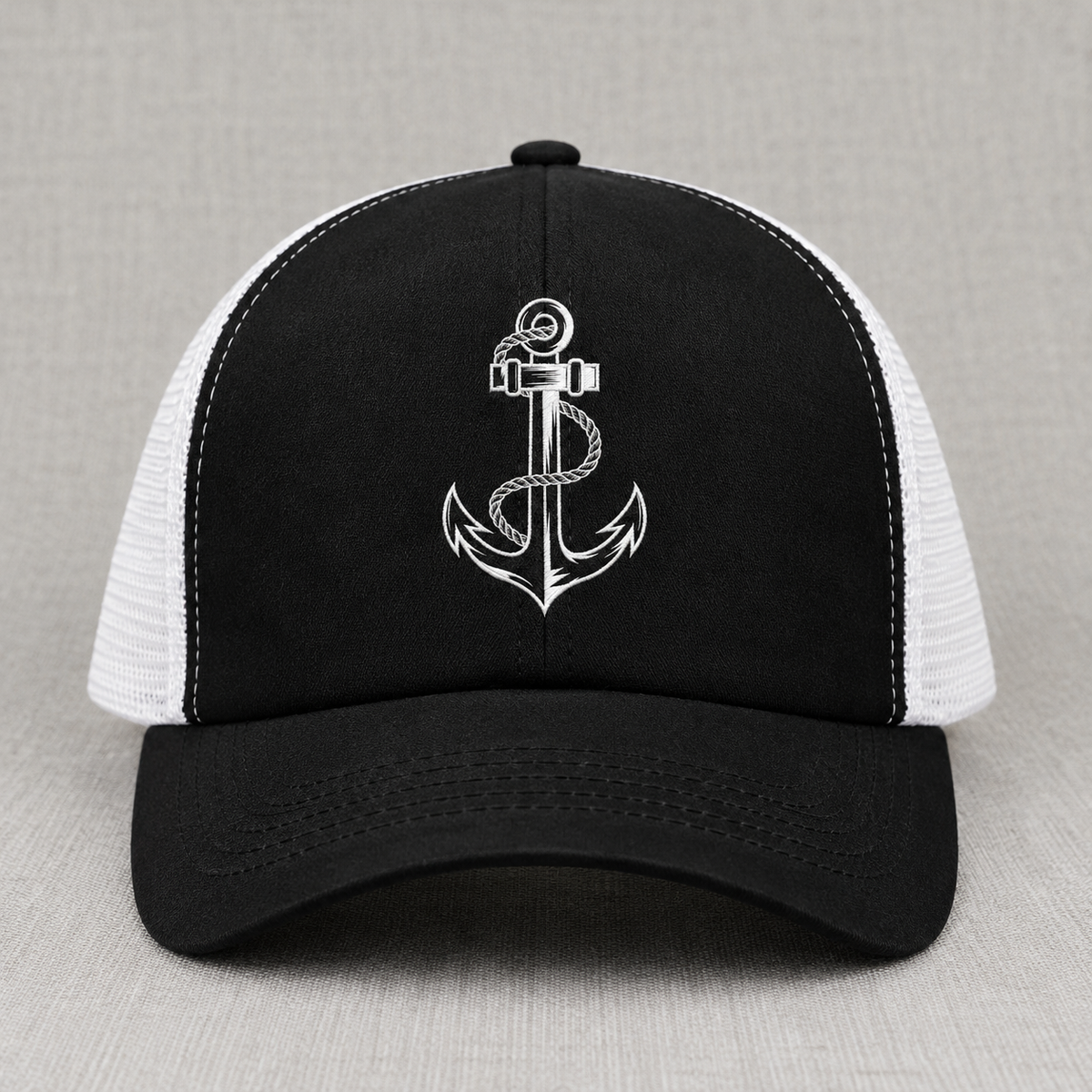 SAILOR'S ANCHOR TRUCKER HAT BS-0019