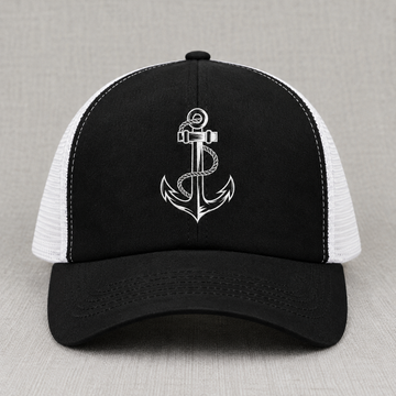 SAILOR'S ANCHOR TRUCKER HAT BS-0019