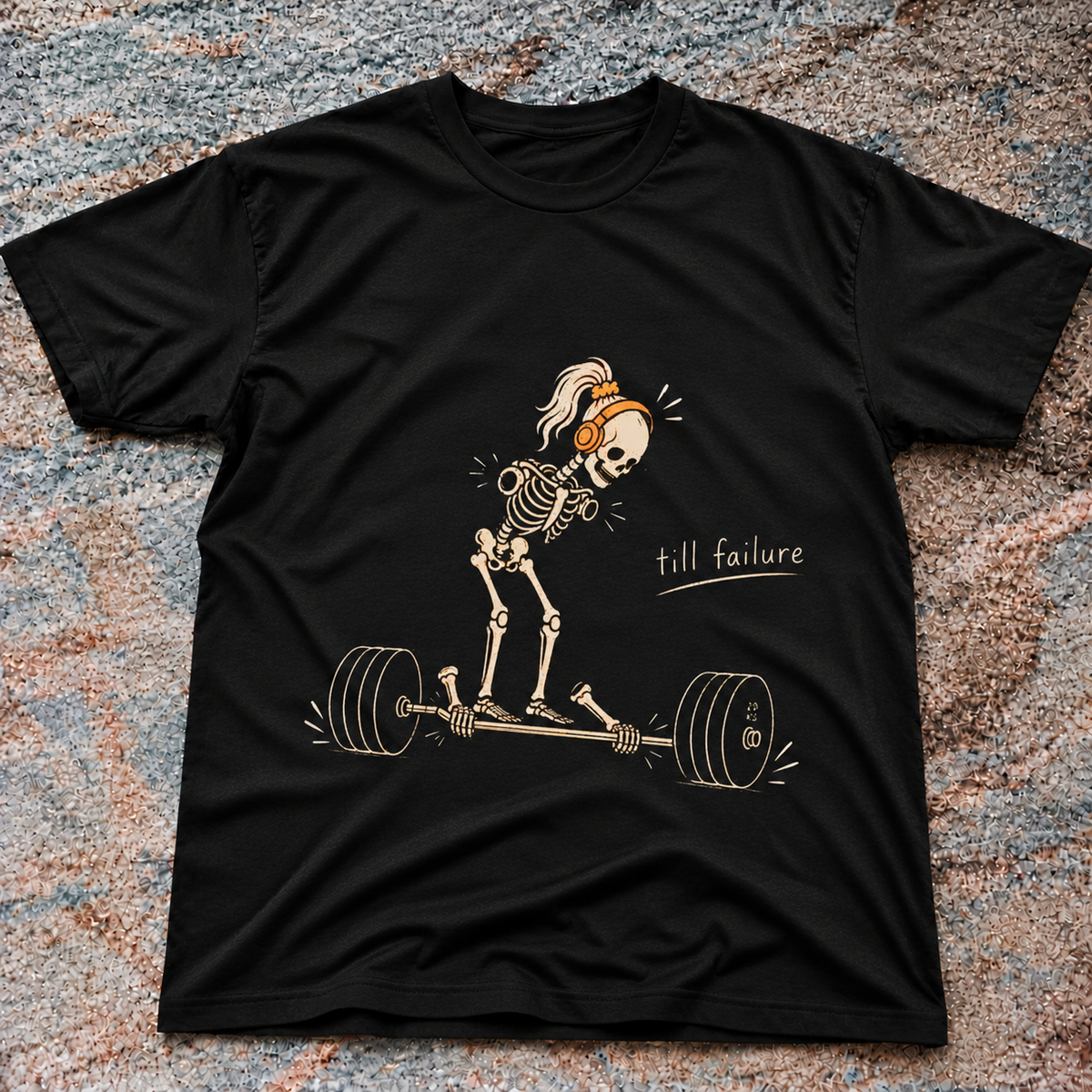 Till Failure Skeleton Gym SHIRT HHUE - 165