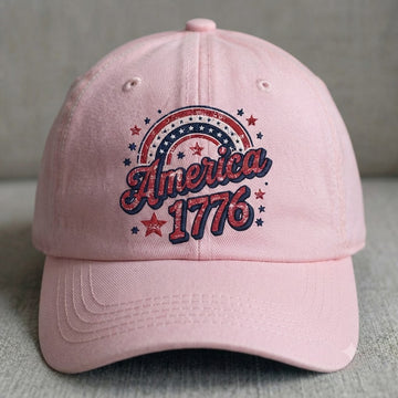 AMERICA 1776 RETRO PATRIOTIC DAD HAT BS-0028