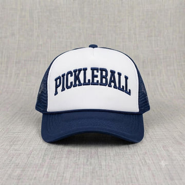 PICKLEBALL VINTAGE COLLEGIATE TRUCKER HAT BS-0008
