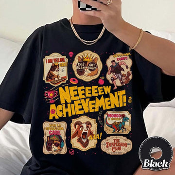 Dungeon Crawler Carl Stamps T-Shirt, New Achievement T-Shirt, Litrpg Book Lover Gift B-00208