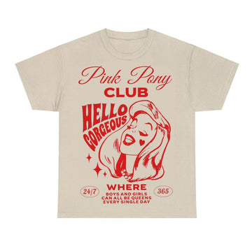 Pink Pony Club T-Shirt, Vintage Chappel Roann T-Shirt B-00202