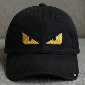 MINIMAL HORROR EYES EMBROIDERED HAT BS-0028