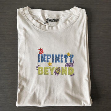 TO INFINITY AND BEYOND CARTOON EMBROIDERED SHIRT AV-0011