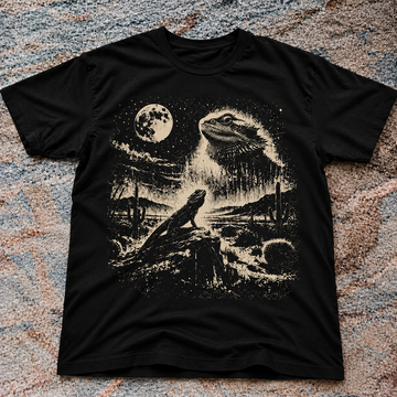 Bearded Dragon Moon SHIRT HHUE - 162