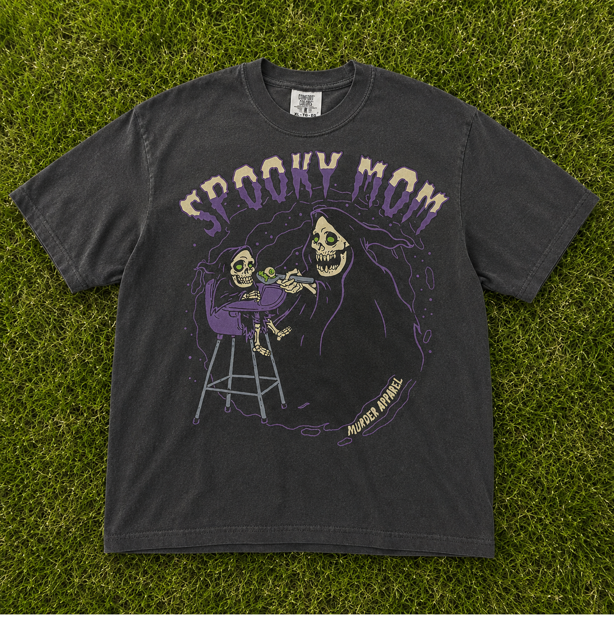 RETRO HORROR MOM T-SHIRT AV-00124