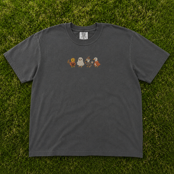 SPOOKY DUCK EMBROIDERED TEE AV-0068