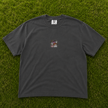 CUTE HALLOWEEN GHOST EMBROIDERED TEE AV-0065