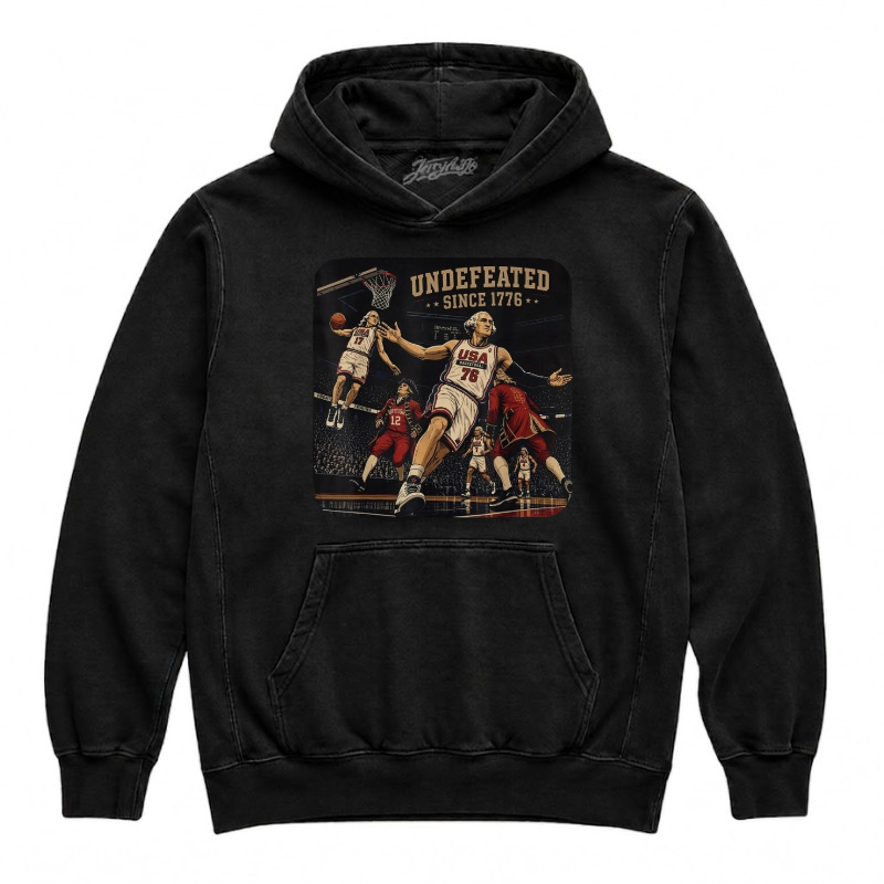 PATRIOTIC BASKETBALL TEE BN-0005