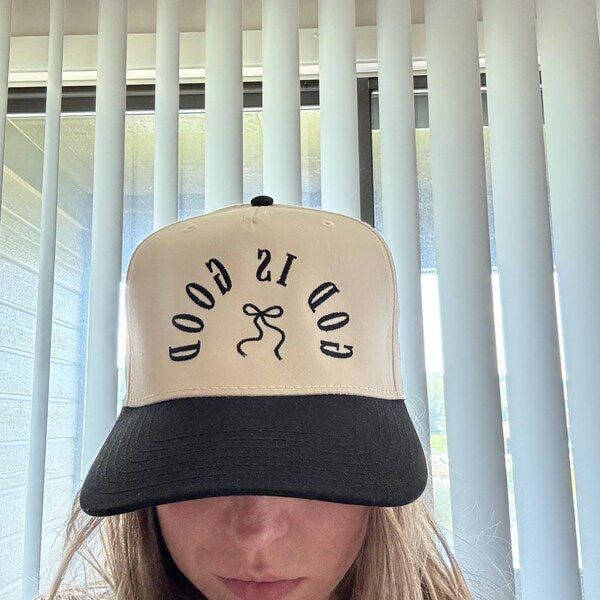 God Is Good Embroidered Hat TK-0012