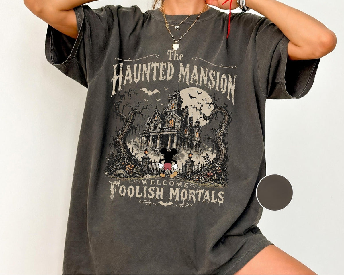VINTAGE DISNEY HAUNTED MANSION SHIRT, SWEATSHIRT, HOODIE | SPOOKY HALLOWEEN GIFT TH-0141