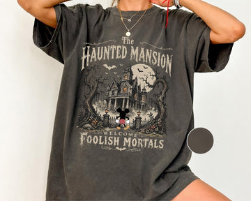 VINTAGE DISNEY HAUNTED MANSION SHIRT, SWEATSHIRT, HOODIE | SPOOKY HALLOWEEN GIFT TH-0141