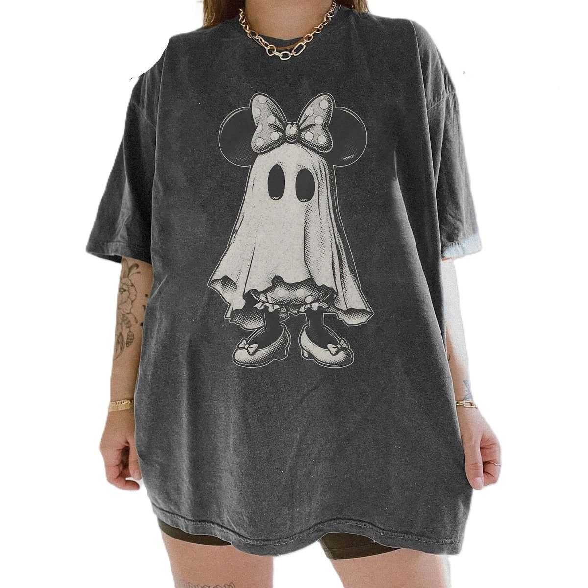 RETRO MINNIE GHOST SHIRT, SWEATSHIRT, HOODIE | VINTAGE HALLOWEEN TEE TH-0140