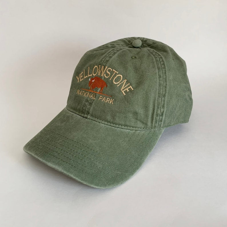 Yellowstone National Park Embroidered Cap TK-0025