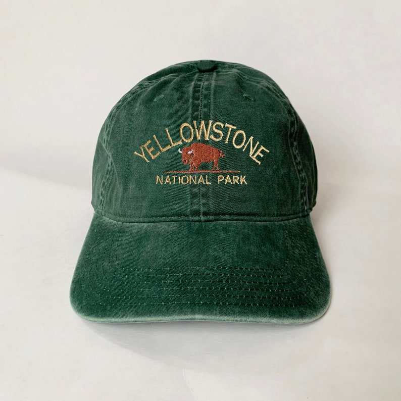 Yellowstone National Park Embroidered Cap TK-0025