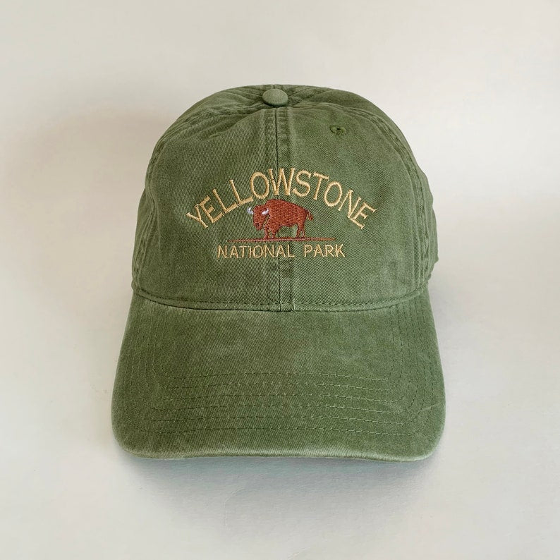 Yellowstone National Park Embroidered Cap TK-0025