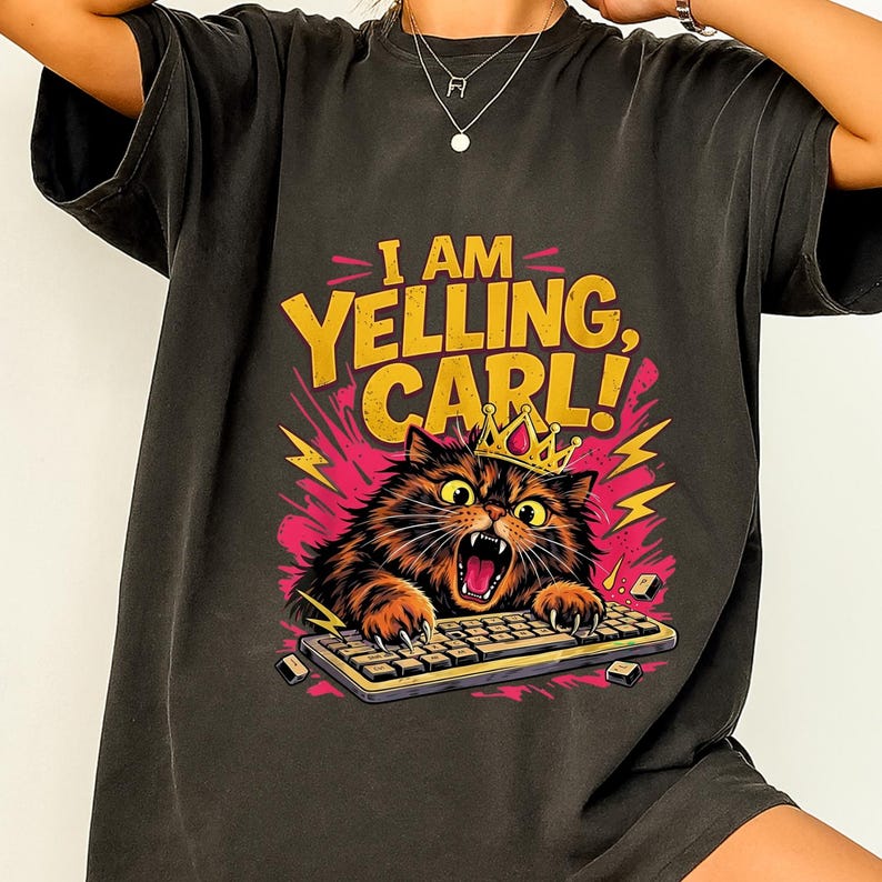 FUNNY DUNGEON CRAWLER CARL T SHIRT, PRINCESS DONUT FAN TEE  BT-00106