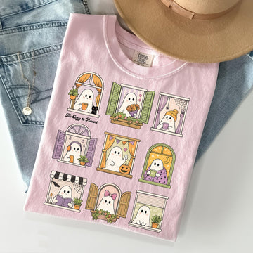 SPOOKY HALLOWEEN GHOST T-SHIRT TR-00213