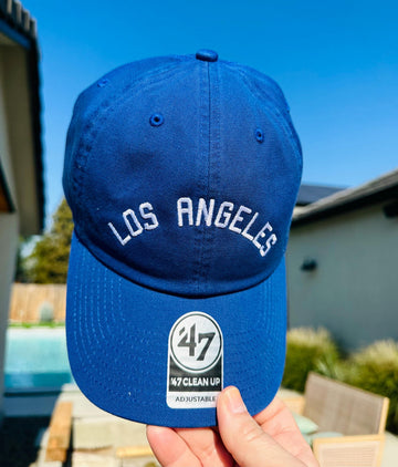 Embroider Your City on baseball hat, personalized city hat, LA hat TK-0008