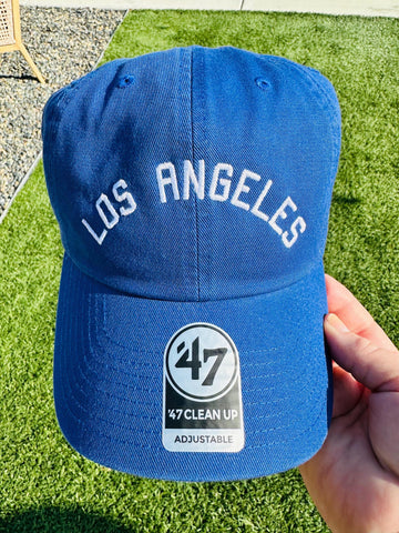 Embroider Your City on baseball hat, personalized city hat, LA hat TK-0008