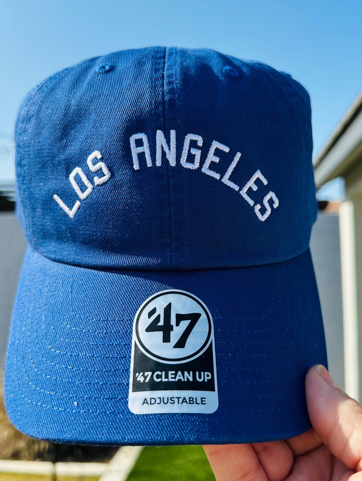 Embroider Your City on baseball hat, personalized city hat, LA hat TK-0008