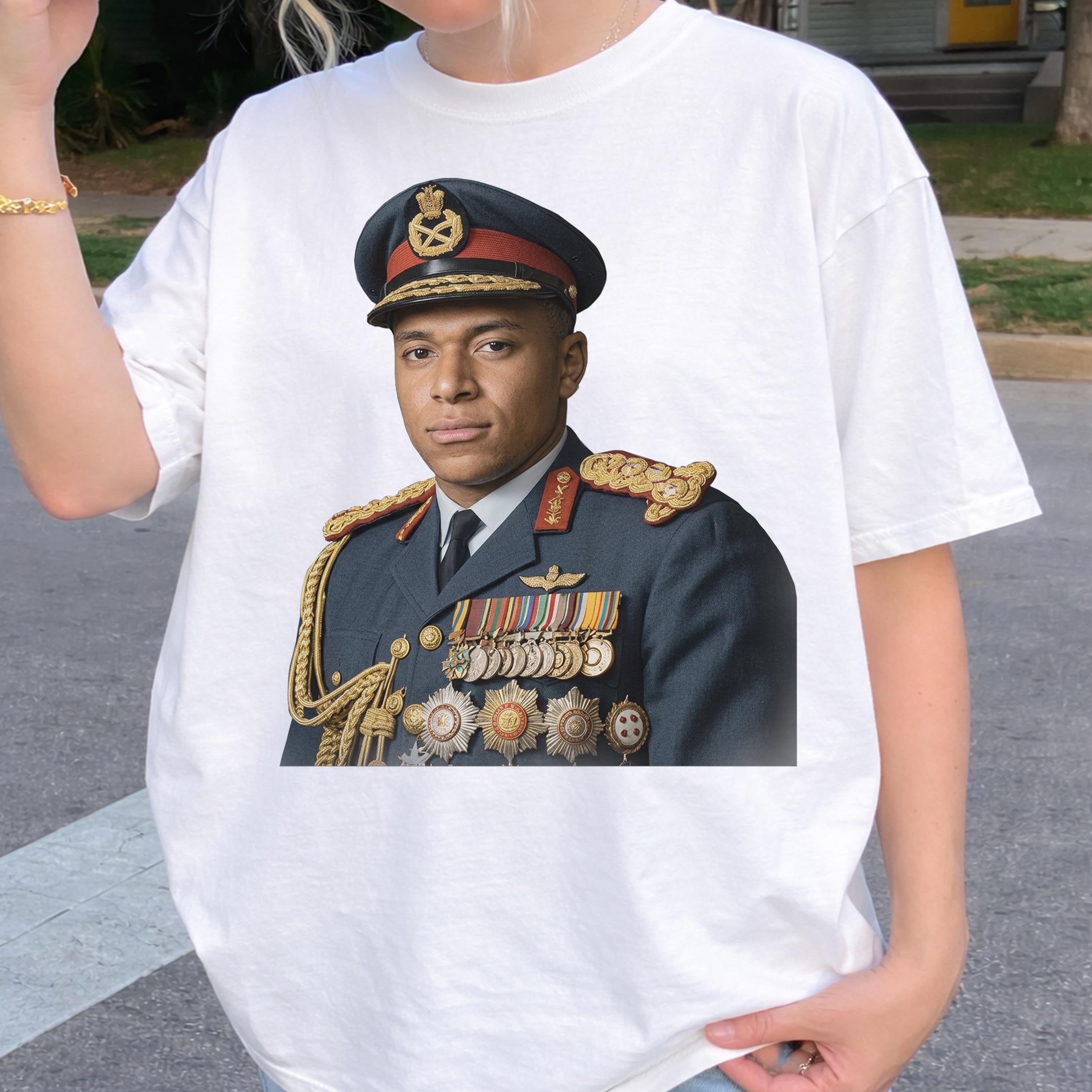 Kylian Mbappe Dictator Meme Shirt, Comfort Color Mbappe Dictator Shirt, France Soccer/Football Shirt Son-00125