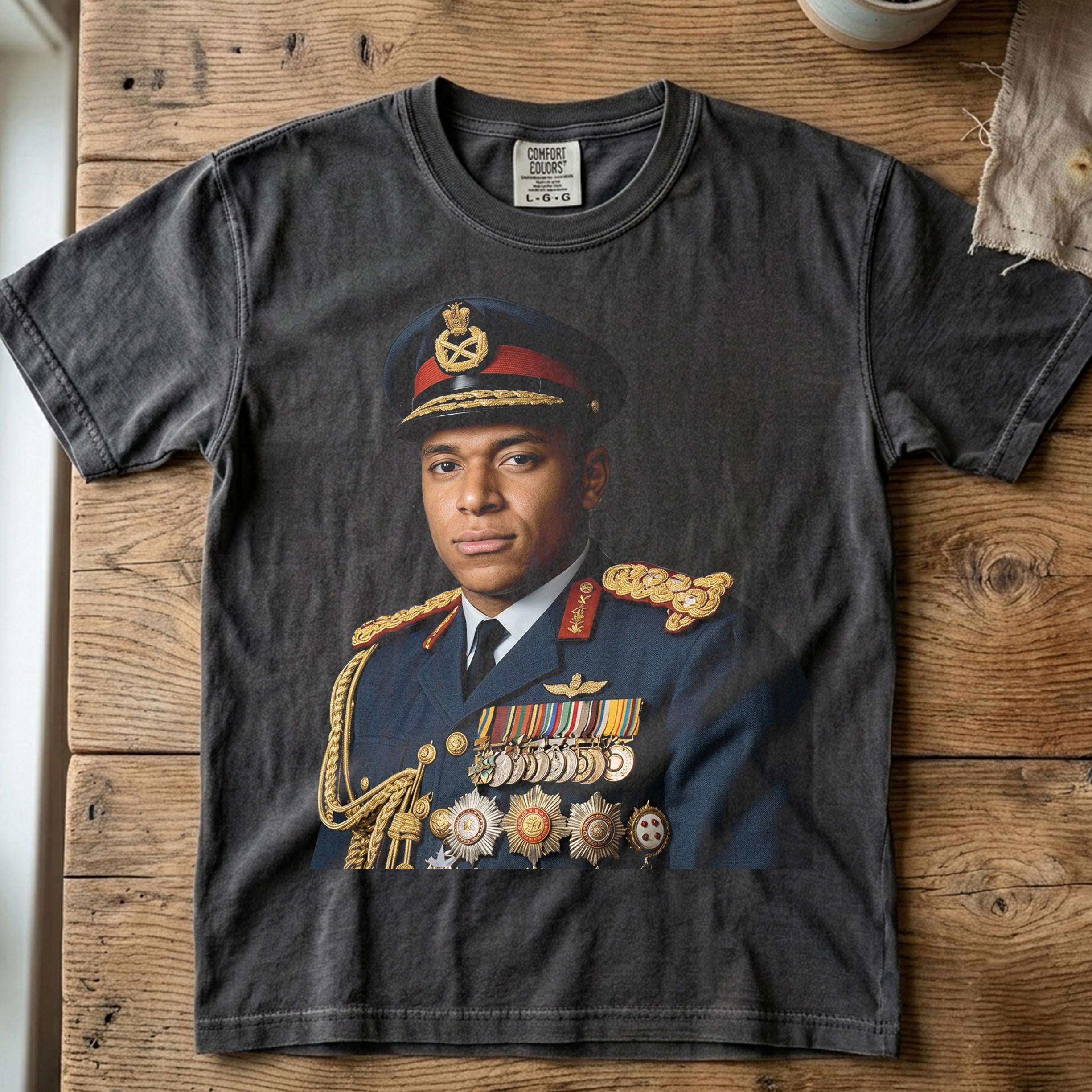 Kylian Mbappe Dictator Meme Shirt, Comfort Color Mbappe Dictator Shirt, France Soccer/Football Shirt Son-00125
