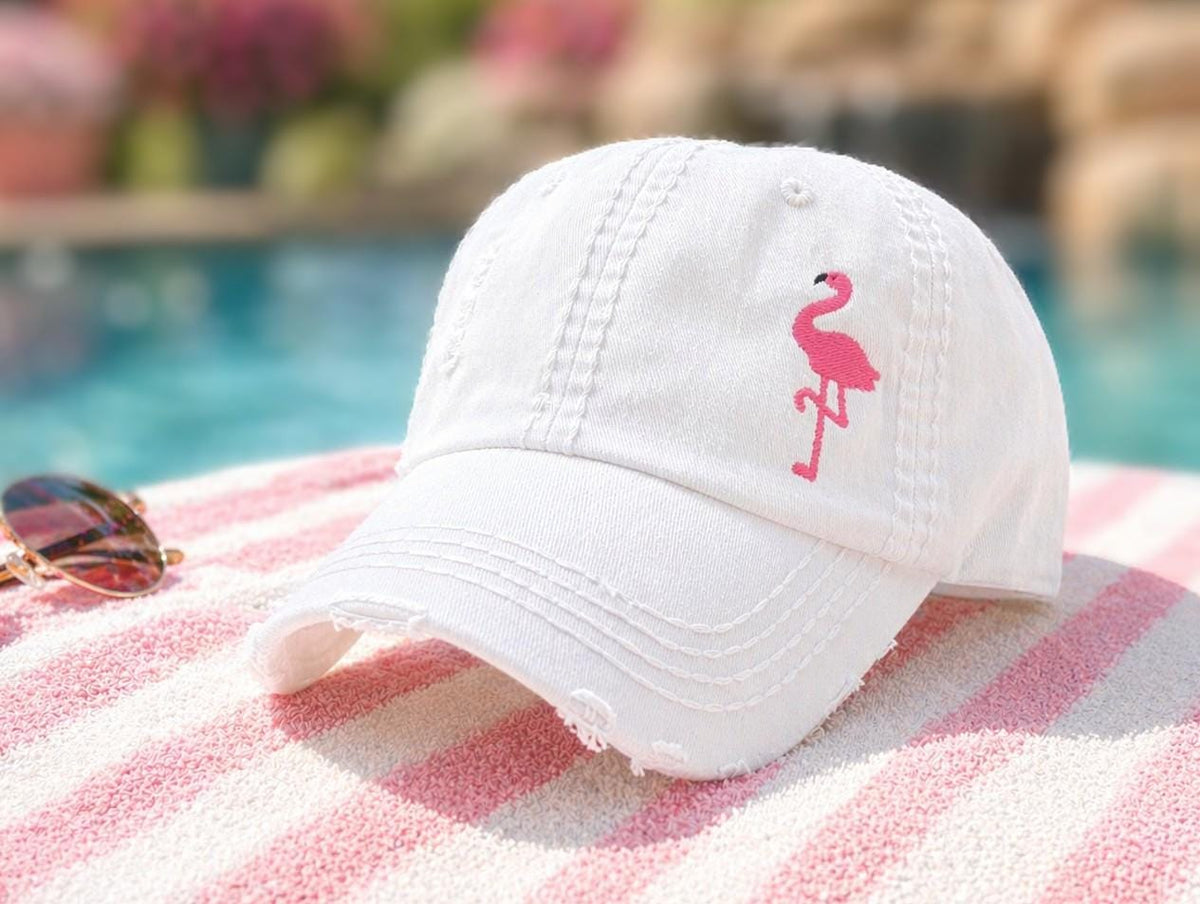 Women's Flamingo Baseball Cap Hat TK-0016