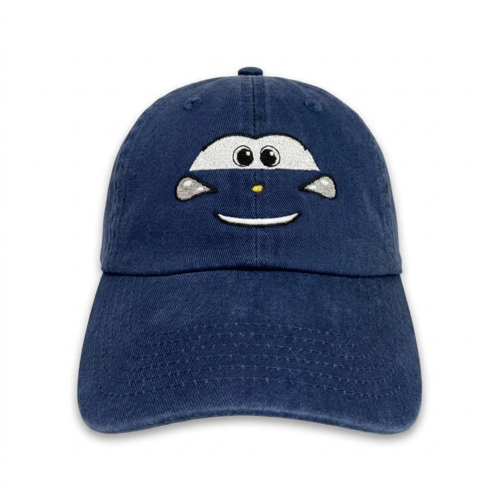 Trendy Cartoon Car Eyes Embroidery Dad Hat LL-0019