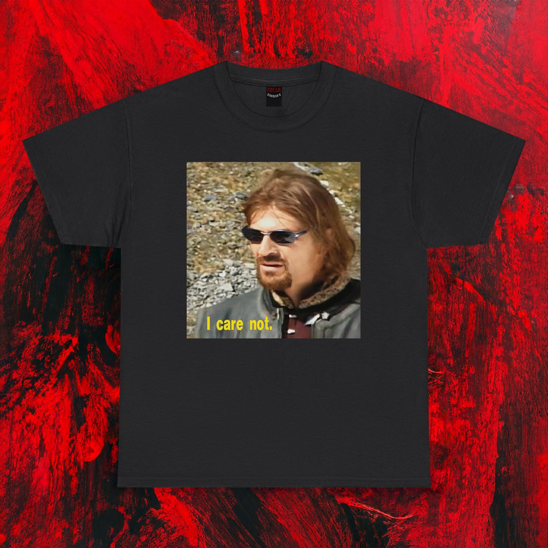 FUNNY SHIRT, I CARE NOT TSHIRT OVERSIZED TEE BT-00131