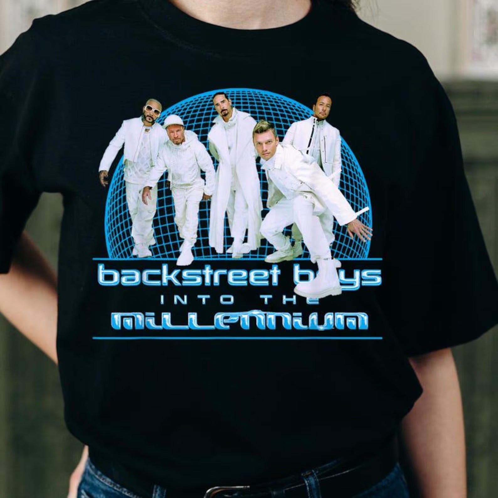 COMFORT COLORS BACKSTREET BOYS T-SHIRT: POP MUSIC ROCK TEE LL - 0268