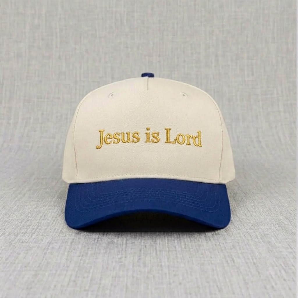 MINIMALIST FAITH-BASED SLOGAN CAP EMBROIDERED HAT CT-0022