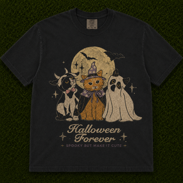 HALLOWEEN FOREVER VINTAGE T-SHIRT AV-0097