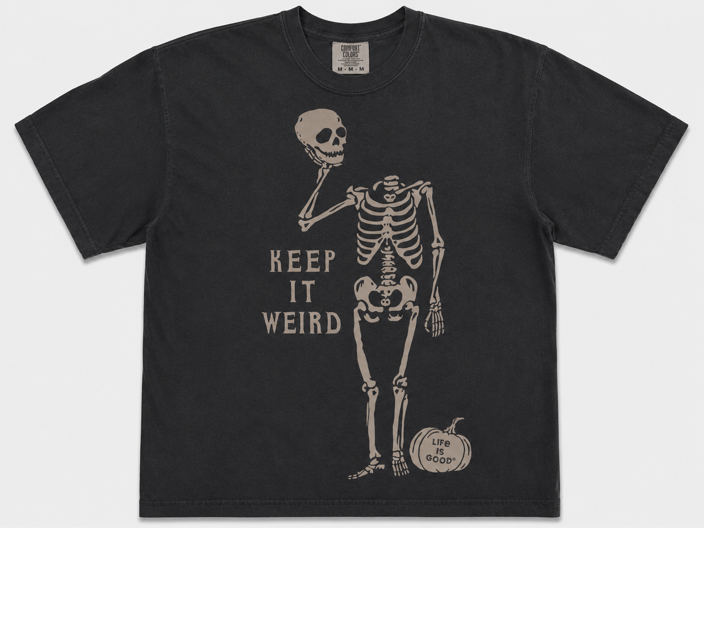 KEEP IT WEIRD SKELETON HALLOWEEN T-SHIRT AV-00122