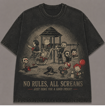 HORROR PLAYGROUND HALLOWEEN T-SHIRT AV-00175