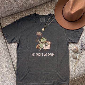 WE THRIFT AT DAWN SHIRT HHUE - 063