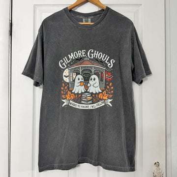 GILMORE GHOULS GILMORE GIRLS HALLOWEEN TEE HHUE - 067
