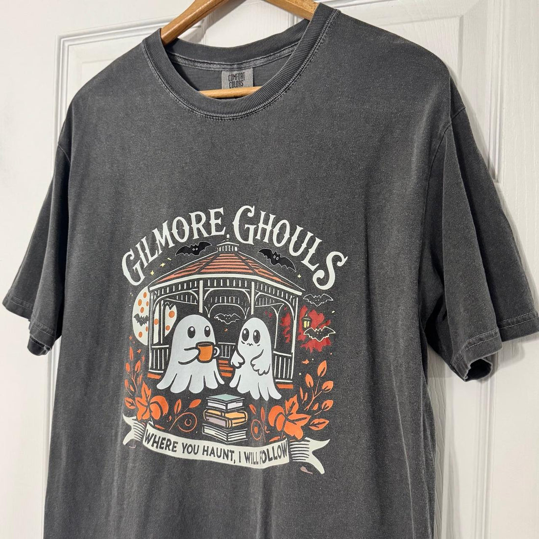 GILMORE GHOULS GILMORE GIRLS HALLOWEEN TEE HHUE - 067