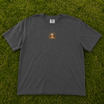 CUTE AUTUMN HEDGEHOG EMBROIDERED TEE AV-0070
