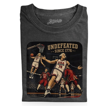 PATRIOTIC BASKETBALL TEE BN-0005