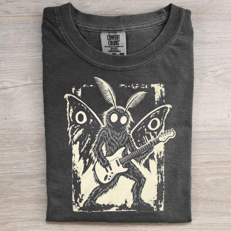 RETRO MOTHMAN ROCK BAND SHIRT, SWEATSHIRT, HOODIE TH-0152