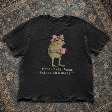 FUNNY CHRISTIAN FROG T-SHIRT BT-00102
