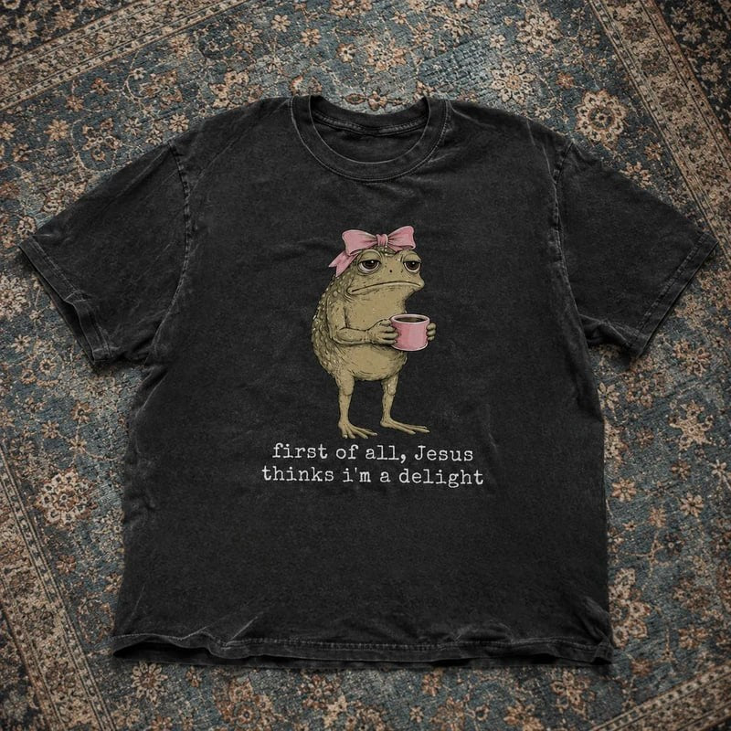 FUNNY CHRISTIAN FROG T-SHIRT BT-00102