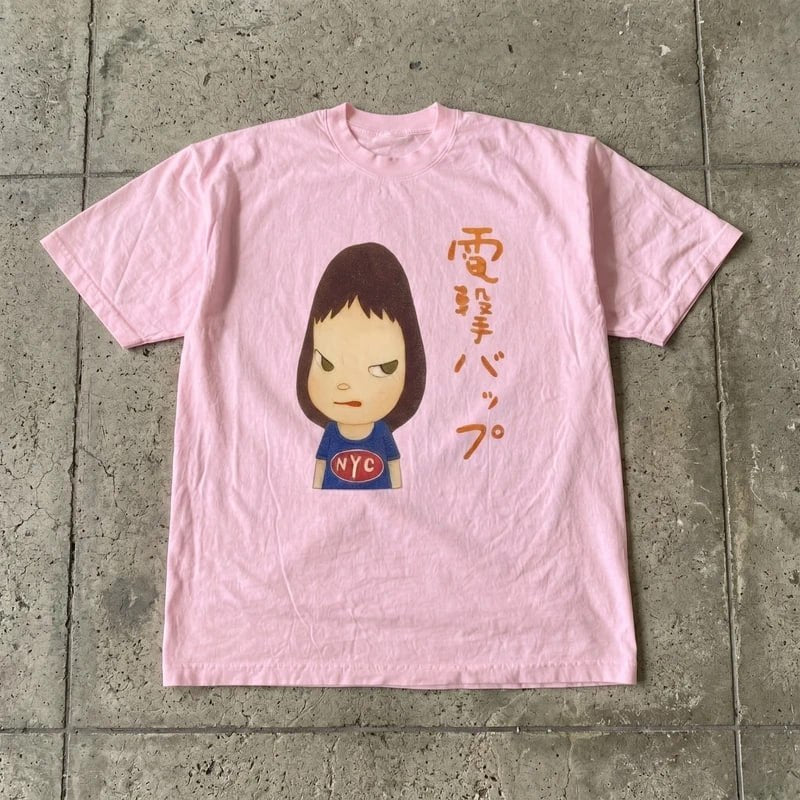 PINK NYC COTTON T-SHIRT BLACK/ WHITE SHIRT BT-0076