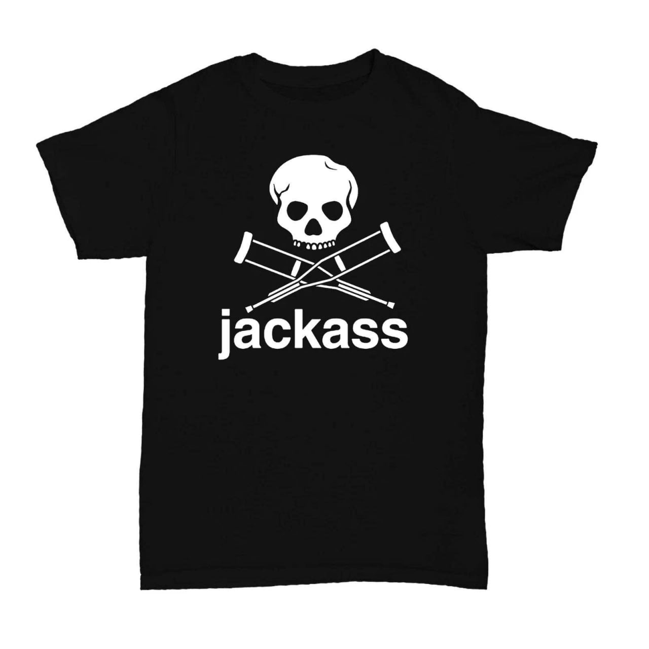 RETRO JACKASS LOGO TRENDY GRAPHIC COTTON BT-0092