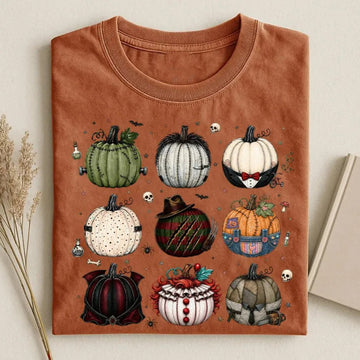 HALLOWEEN CHARACTERS T-SHIRT TR-00298