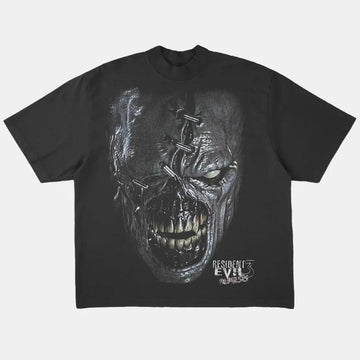 VINTAGE RESIDENT EVIL 3 - NEMESIS HEAD T-SHIRT  BT-00257